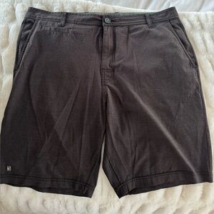 Men's Black Linksoul Shorts - Size 36